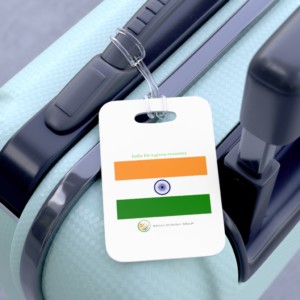 India for a green economy (English) - bag tag