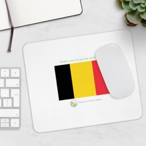 België voor een groene economie (Flemish Dutch) - mouse pad (shipped from EU)