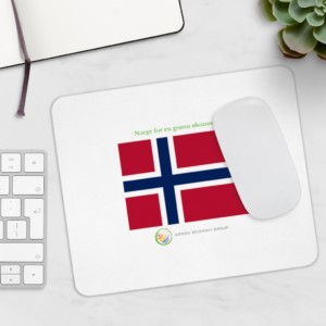 Norge for en grønn økonomi (Norwegian) - mouse pad (shipped from EU)