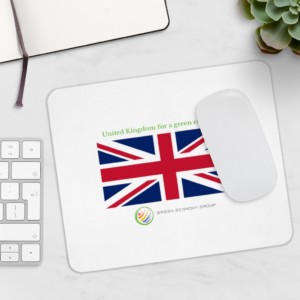 United Kingdom for a green economy (English) - mouse pad (shipped from EU)