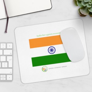 India for a green economy (English) - mouse pad (shipped from EU)