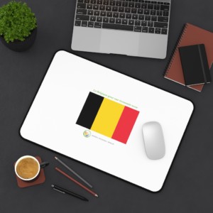 La Belgique pour une économie verte (French) - desk mat