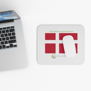 Danmark for en grøn økonomi (Danish) - mouse pad (rectangle)