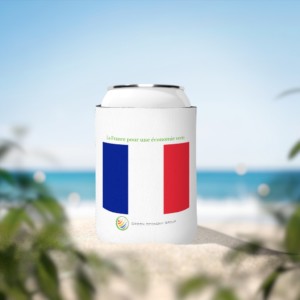 La France pour une économie verte (French) - can cooler sleeve