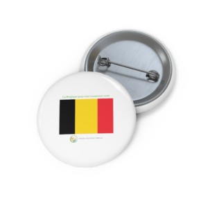 La Belgique pour une économie verte (French) - pin button