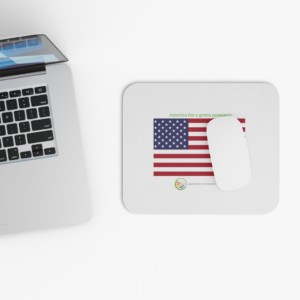 America for a green economy - mouse pad