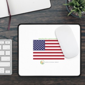 America for a green economy - gaming mouse pad