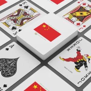 China for a green economy (English) - custom poker cards