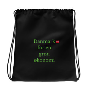 Drawstring bag - Danmark for en grøn økonomi (Danish)