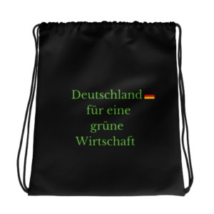 Drawstring bag - Deutschland für eine grüne Wirtschaft (German)