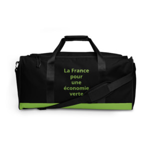 Duffle bag - La France pour une économie verte (French)