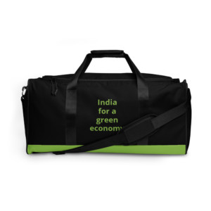 Duffle bag - India for a green economy (English)