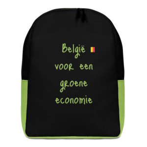 Minimalist backpack kids - België voor een groene economie (Flemish Dutch)