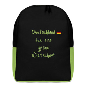 Minimalist backpack kids - Deutschland für eine grüne Wirtschaft (German)
