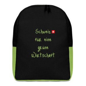 Minimalist backpack kids - Schweiz für eine grüne Wirtschaft (German)