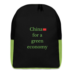 Minimalist backpack - China for a green economy (English)