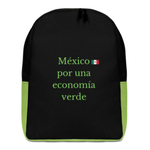 Minimalist backpack - México por una economía verde (Spanish)