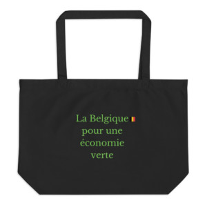 Tote bag (100%organic cotton) - La Belgique pour une économie verte (French)