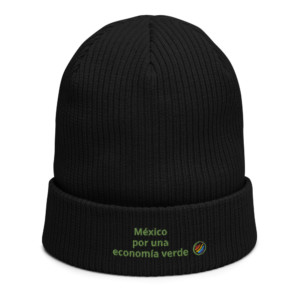 Ribbed beanie (100% organic cotton) - México por una economía verde (Spanish)