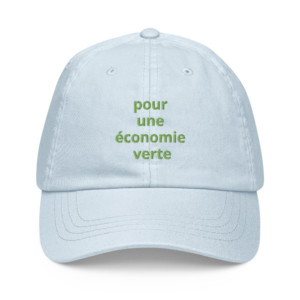 Baseball hat - La Belgique pour une économie verte (French)