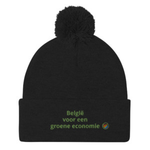 Pom-Pom Beanie - België voor een groene economie (Flemish Dutch)