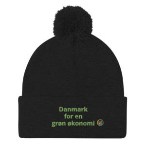 Pom-Pom Beanie - Danmark for en grøn økonomi (Danish)