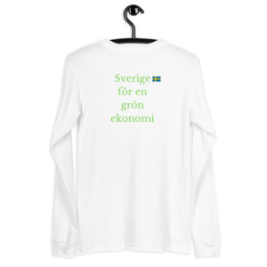 Unisex long sleeve tee - Sverige för en grön ekonomi (Swedish)