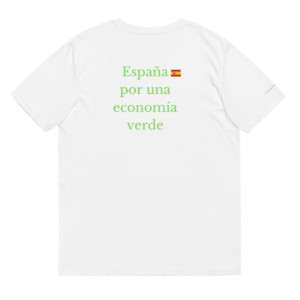 Unisex t-shirt (100% organic cotton) - España por una economia verde