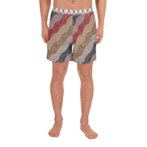 Men's athletic long shorts - Be the change