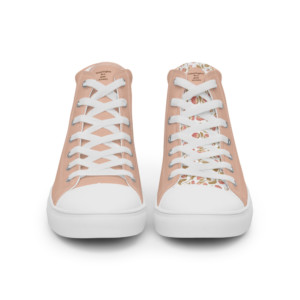 Women’s high top canvas shoes - United Kingdom for a green economy (English)